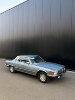 Mercedes 280SLc, Auto's, Oldtimers, Stof, Blauw, Mercedes-Benz, Particulier