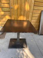 tafel, Huis en Inrichting, Tafels | Eettafels, Ophalen, Gebruikt, 50 tot 100 cm, Vierkant