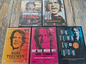 Lot van 5 dvd's - Hans Teeuwen  beschikbaar voor biedingen