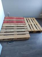 4 palettes euro en bon état, Bricolage & Construction, Bois & Planches, Enlèvement