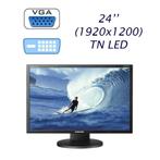 Écran 24" LED Samsung SyncMaster 2443BW, Gebruikt, Ophalen of Verzenden, Samsung, VGA