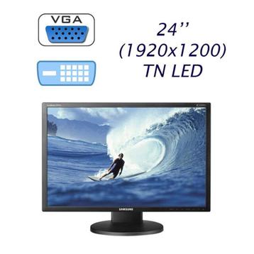 Écran 24" LED Samsung SyncMaster 2443BW beschikbaar voor biedingen