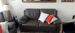 Lederen salon (3 en 2 zit), Huis en Inrichting, Ophalen, Gebruikt, Vierpersoons of meer, Leer