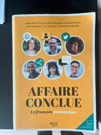 Affaire conclue le français économique, Frans, ASO, Acco, Ophalen
