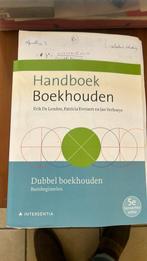 Handboek Boekhouden - Dubbel boekhouden (vijfde editie), Ophalen, Zo goed als nieuw, Erik De Lembre; Patricia Everaert