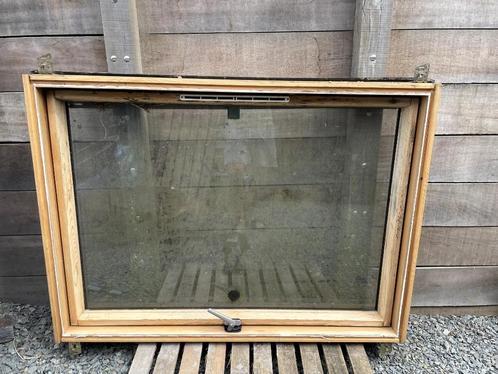 Ramen dubbel glas (hout en pvc), Doe-het-zelf en Bouw, Glas en Ramen, Gebruikt, Dakraam, 120 tot 160 cm, 120 tot 160 cm, Dubbelglas