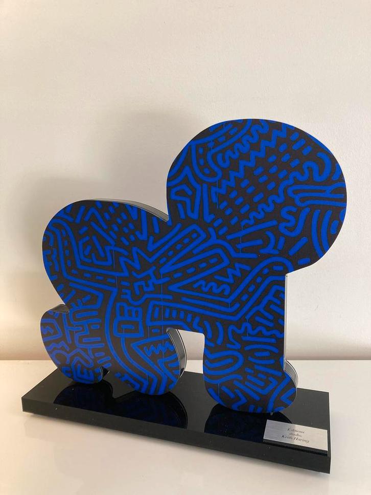 Keith Haring: nieuwe sculptuur met certificaat, Antiek en Kunst, Kunst | Designobjecten, Ophalen of Verzenden