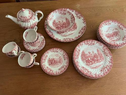 Servies “Coaching Scenes” van Johnson Brothers, Antiek en Kunst, Antiek | Servies compleet, Ophalen