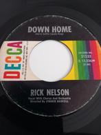 RICK NELSON.DOWN HOME.VG POPCORN 45 G, Cd's en Dvd's, Ophalen of Verzenden, Zo goed als nieuw