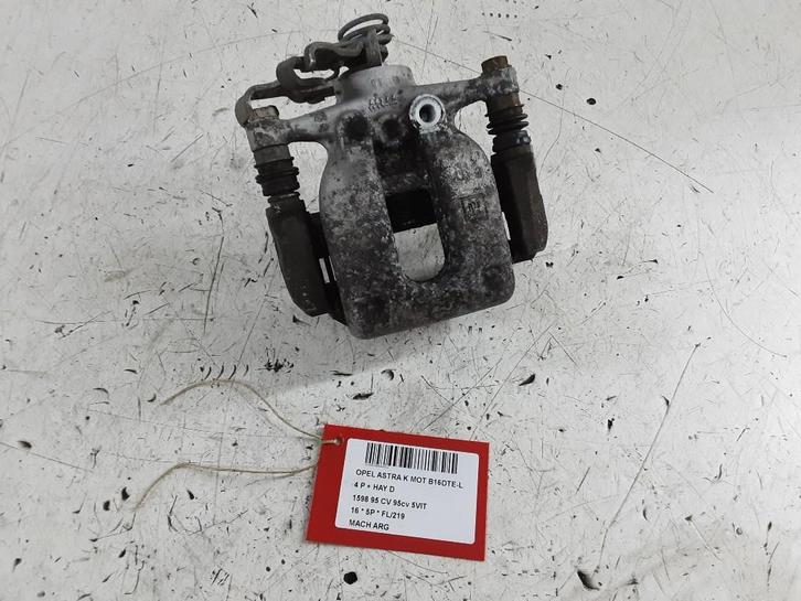 REMKLAUW LINKS ACHTER Opel Astra K (01-2015/12-2022), Auto-onderdelen, Remmen en Aandrijving, Opel, Gebruikt