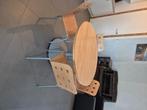 Ronde tafel, Huis en Inrichting, Tafels | Eettafels, Ophalen, Rond, Zo goed als nieuw, Vier personen