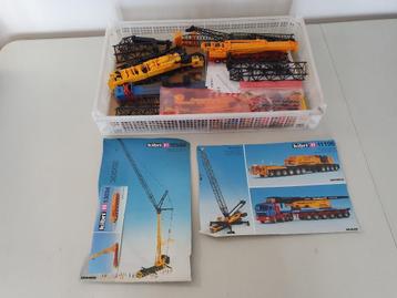 Kibri 1:87 10560/13034 diverses grues LIEBHERR H0-Track, Hobby & Loisirs créatifs, Enlèvement ou Envoi, Utilisé, Autres types