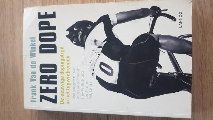 Frank Van de Winkel - Zero dope, Boeken, Sportboeken, Zo goed als nieuw, Ophalen of Verzenden