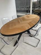 Tafel van echt hout, Ophalen, Ovaal