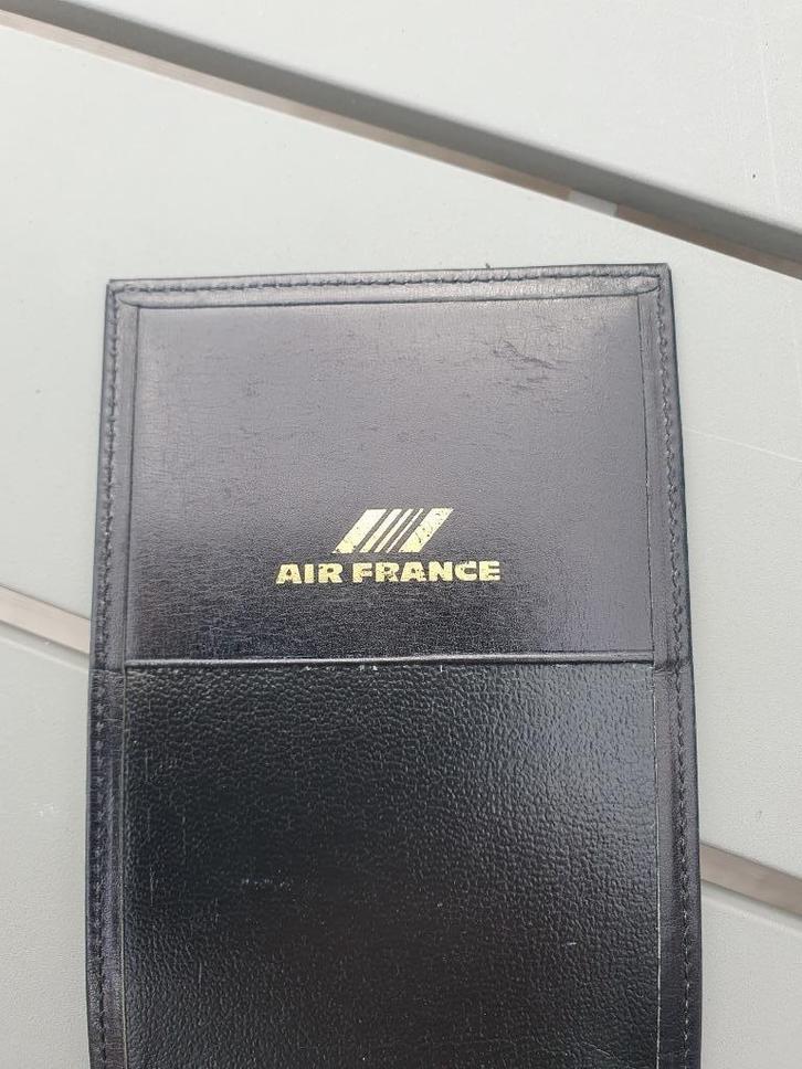 AIR FRANCE VINTAGE CREDITCARDHOUDER, Verzamelen, Luchtvaart en Vliegtuigspotten, Nieuw, Overige typen, Ophalen of Verzenden