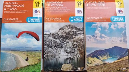 Cartes du personnel du parc national Snowdon, Livres, Guides touristiques, Comme neuf, Guide ou Livre de voyage, Europe, Autres marques