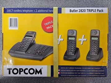 Téléphone numérique DECT sans fil - Pack de 3 combinés beschikbaar voor biedingen