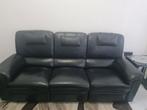 Lederen zetels, Maison & Meubles, Canapés | Salons, Enlèvement, Comme neuf