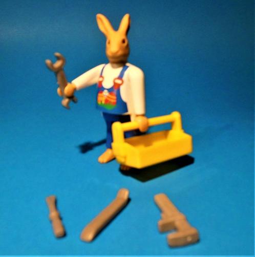 PLAYMOBIL - Haas met werkkoffer - Vintage - Paashaas -, Kinderen en Baby's, Speelgoed | Playmobil, Ophalen
