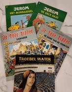 5 strips: Jerom, De rode ridder en Troebel water, Boeken, Ophalen