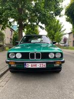 BMW 320I E30 BAUR TC OLDTIMER, Autos, Cuir, Cabriolet, Boîte manuelle, Noir