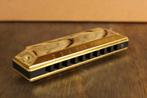 Golden Blues Harp - Blues Harmonica - Mondharmonica, Muziek en Instrumenten, Blaasinstrumenten | Mondharmonica's, Diatonisch, Nieuw