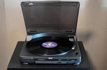 Platine Vinyle  full Automatique vintage Akai AP-M640, Tourne-disque, Comme neuf, Enlèvement, Automatique