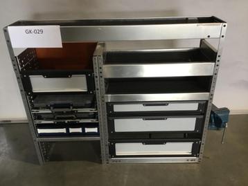 Aluminium TOM-LOCK bedrijfswagen inrichting GK-029, Enlèvement ou Envoi