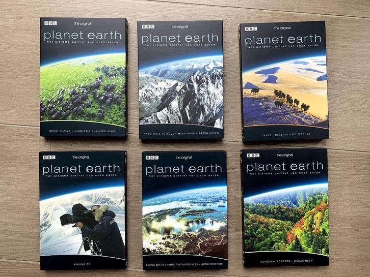 Planet Earth - The Original - BBC - 6 DVD/13 uur, Cd's en Dvd's, Dvd's | Documentaire en Educatief, Zo goed als nieuw, Wetenschap of Techniek