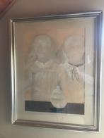 gouache van Andre Deroo, Antiek en Kunst, Ophalen