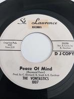 THE VONTASTICS. PEACE OF MIND.VG DJ.COPY 1007 . 45T, CD & DVD, Utilisé, Enlèvement ou Envoi