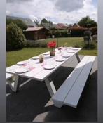 Picknicktafel Norma 300cm, Jardin & Terrasse, Tables de pique-nique, Comme neuf, Rectangulaire, Enlèvement ou Envoi, Aluminium
