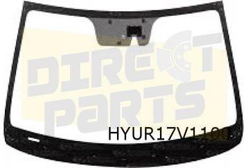 Hyundai i20 (1/15-11/20) voorruit (groen getint/VIN-venster/ beschikbaar voor biedingen