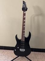Guitare electrique ibanez noir pour gaucher, Ophalen, Zo goed als nieuw, Ibanez