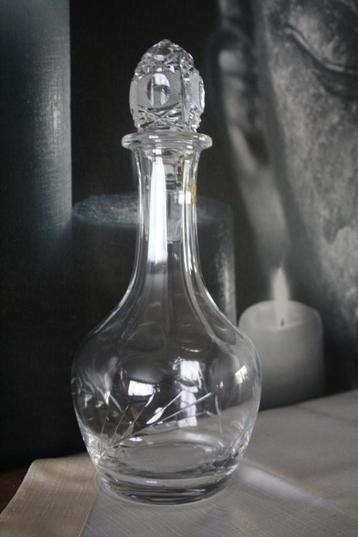 cristallen karaf merk cristal d'arques  beschikbaar voor biedingen