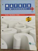 Matrix 4 (5 uur) - Functies-telproblemen-grafen, Boeken, Schoolboeken, Ophalen, ASO, Wiskunde A, Nieuw