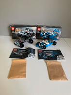 Lego Technic Lot 42090 Truck, 42091 Police - 100% Complete, Comme neuf, Ensemble complet, Lego