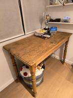 Grenen tafel, Ophalen, Gebruikt, 100 tot 150 cm, 50 tot 100 cm