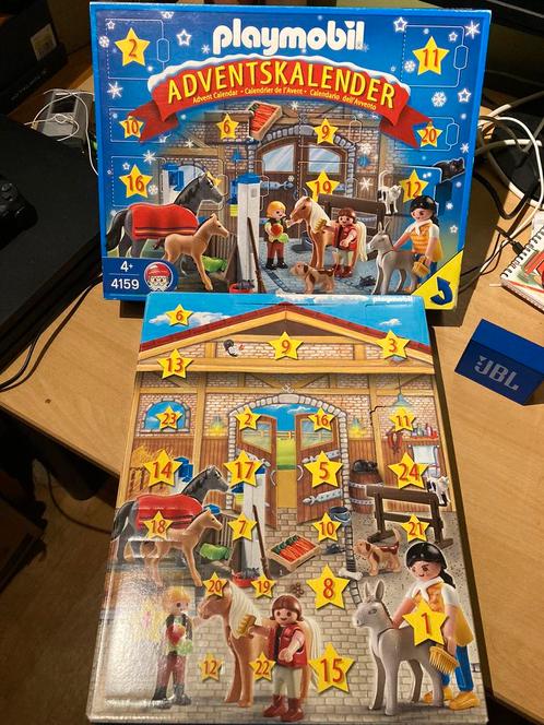 Advent kalender. 4159 playmobil, Hobby en Vrije tijd, Gezelschapsspellen | Bordspellen, Zo goed als nieuw, Ophalen