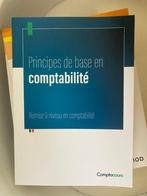 Livre principes de base en comptabilité comptacours belgique, Livres, Comme neuf, Comptabilité et administration, Comptacours