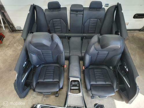 Interieur set Leer (M) Zwart BMW 3-serie G20 Sedan Compleet, Auto-onderdelen, Interieur en Bekleding, Gebruikt, Ophalen