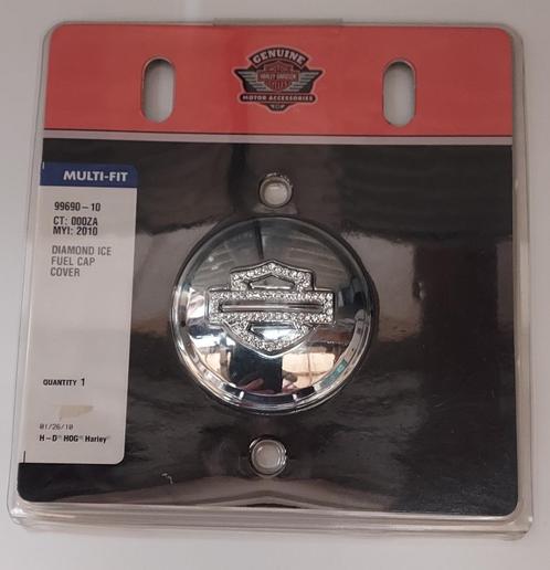 Harley Davidson daimond ice fuel cap cover NIEUWSTAAT, Motoren, Accessoires | Onderhoudsmiddelen, Ophalen of Verzenden