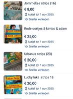 200 strips 1 pakket check andere zoekertjes voor de titels, Boeken, Stripverhalen, Meerdere stripboeken, Ophalen, Gelezen