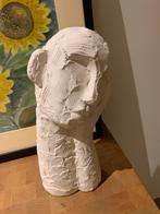 Wit gezicht - aardewerk, Antiek en Kunst, Ophalen
