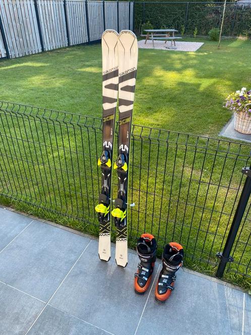 Salomon set, Sport en Fitness, Skiën en Langlaufen, Zo goed als nieuw, Ski's, Ski, Salomon, 160 tot 180 cm, Ophalen