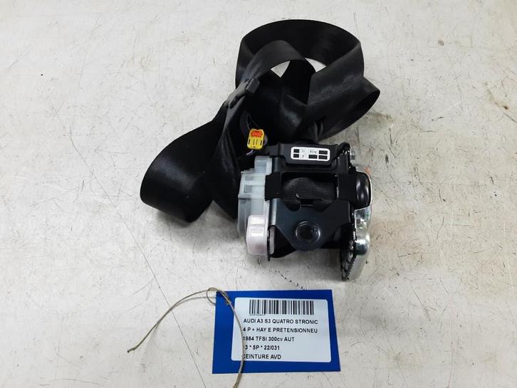 VEILIGHEIDSGORDEL RECHTS VOOR Audi S3 Sportback (8VA / 8VF), Auto-onderdelen, Interieur en Bekleding, Audi, Gebruikt
