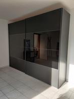 Kleerkast mat zwart, Huis en Inrichting, Ophalen, Gebruikt, 200 cm of meer, 200 cm of meer