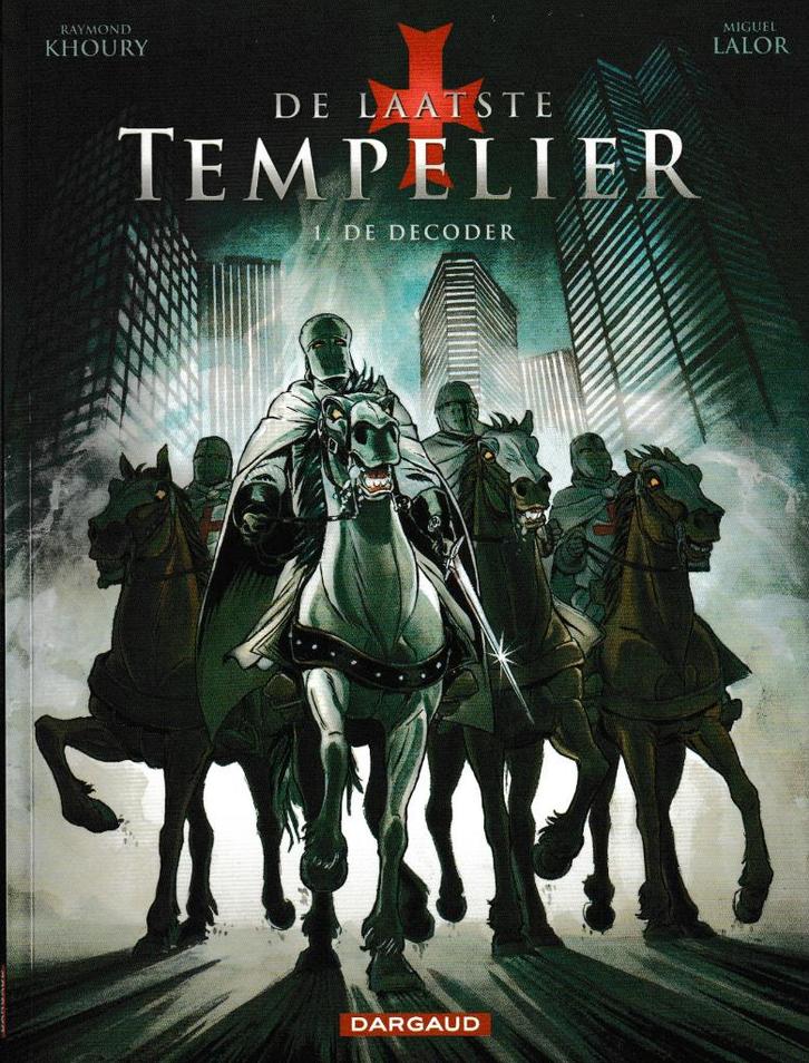 Vier strips : de laatste tempelier nrs. 1, 2, 3 en 5., Livres, BD, Envoi