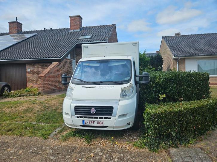 Fiat ducato vrachtwagen mobilhome, Caravans en Kamperen, Mobilhomes, Particulier, Fiat, Fiat, Koelkast, Ophalen