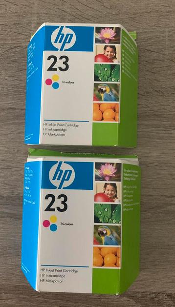 2 HP 23 kleurencartridges